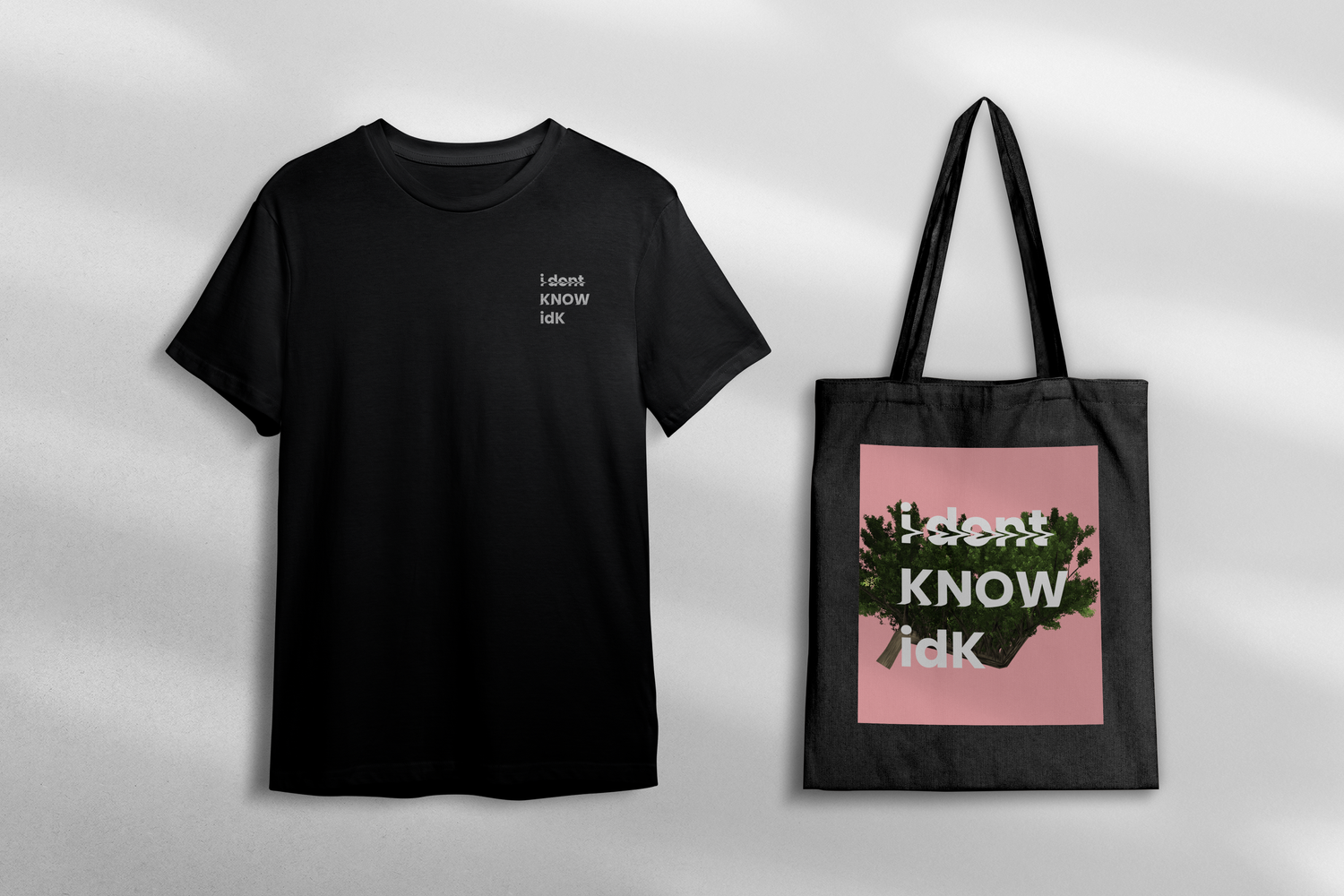 Merchandise mockup designed at Cirkall