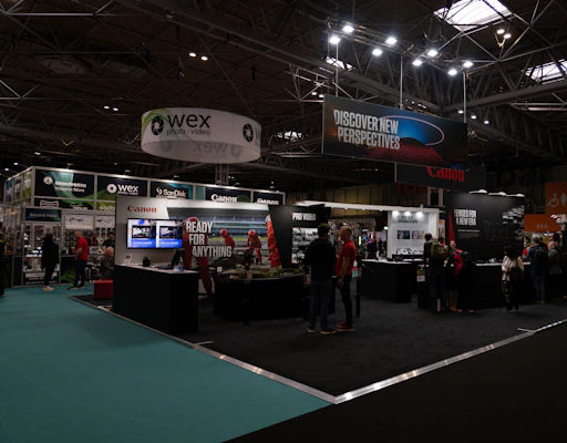 Career expo university booths